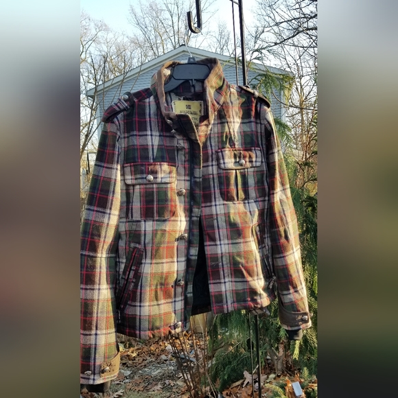 Napapijri Vintage Skylar Plaid Ski Jacket - Picture 1 of 8